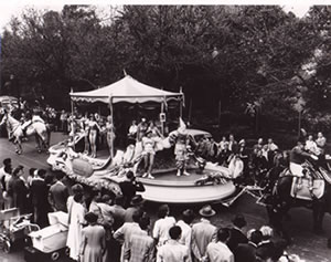 The first Myer float. The first Myer float.
